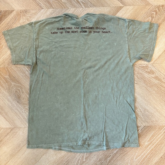 L Disney Winnie the Pooh Green Kids T-Shirt - Picture 2 of 3